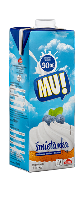 MU! UHT Cream 30% of fat